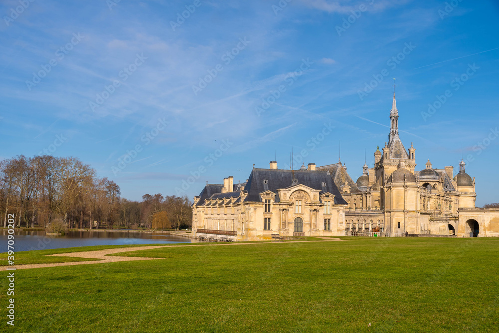 Senlis near Paris in Christmas time