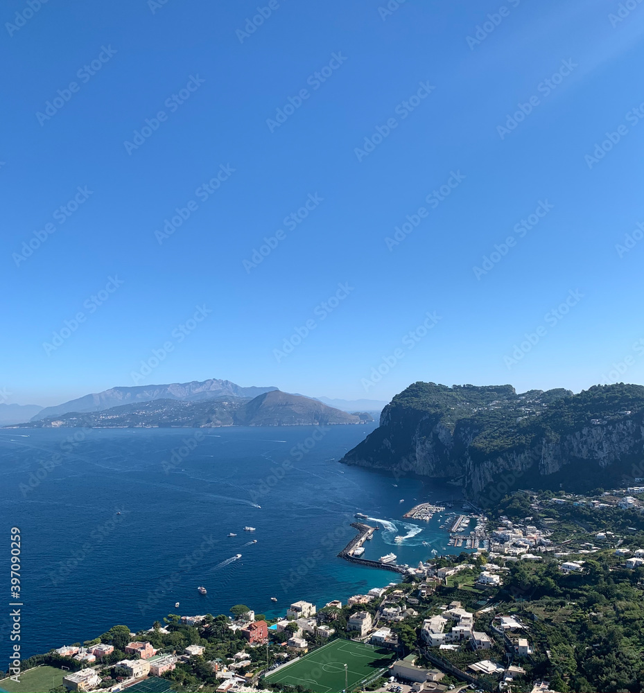 Naklejka premium Vista Caprese