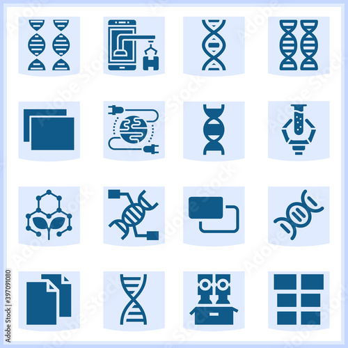 Chromosome  related simple set. 16  filled