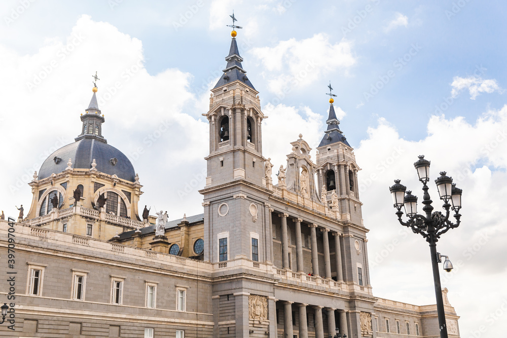 Catedral de Santa María la Real de la Almudena Spain Madrid capital Catedral de Santa María la Real de la Almudena Spain Madrid capital