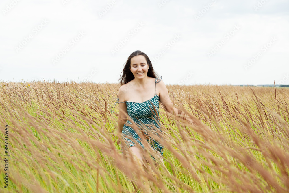 girl in a wheat field girl in a wheat field
