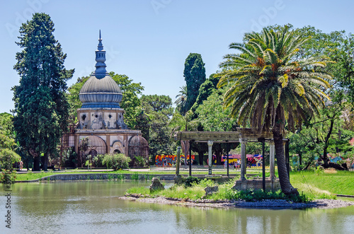 Old park in Buenos Aires, Argentina photo