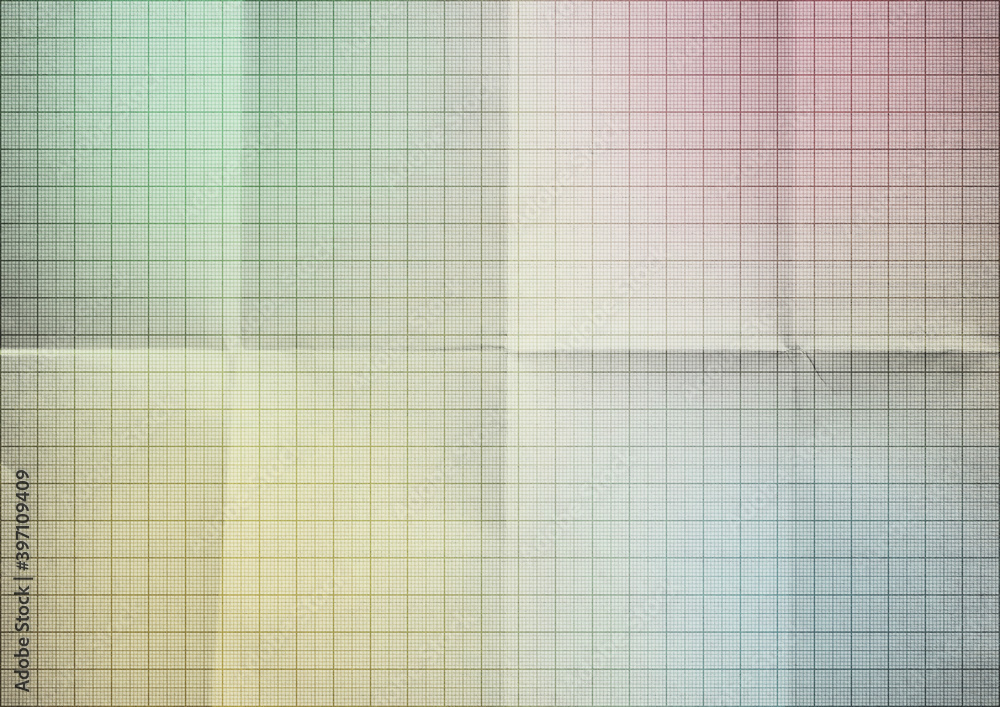 Pastel crumpled millimeter paper background texture. Pastel crumpled millimeter paper background texture.