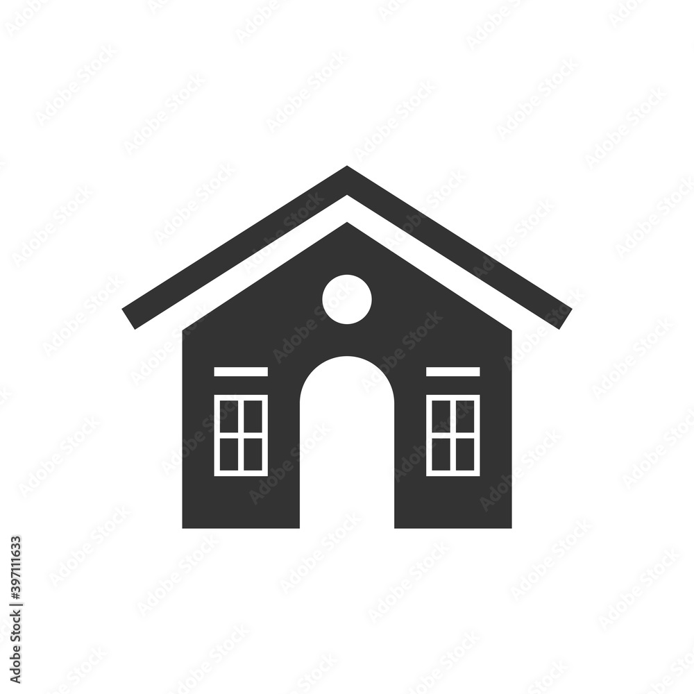 House or real estate flat logo design premium vector House or real estate flat logo design premium vector