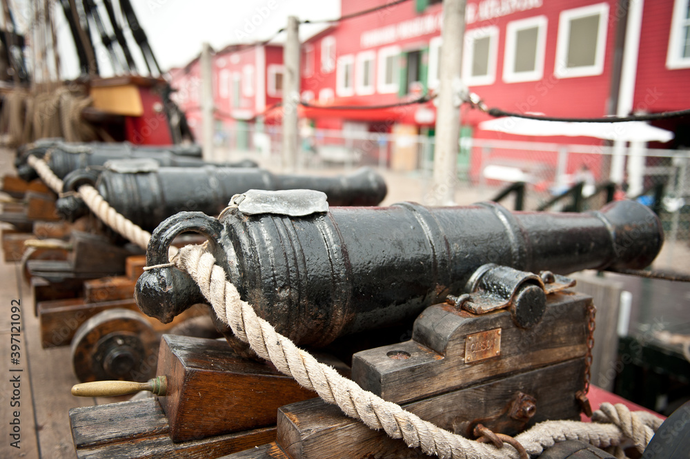 The Bounty tied at the dock in Lunenburg The Bounty tied at the dock in Lunenburg
