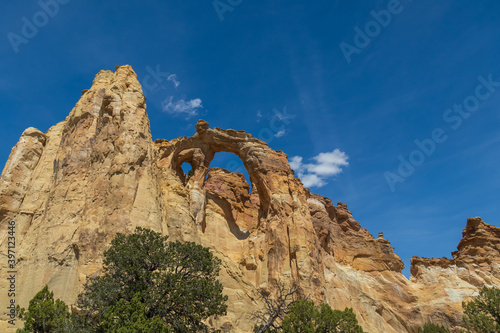 Obraz na plátne Grosvenor Arch at Grand Staircase-Escalante National Monument, Utah, USA