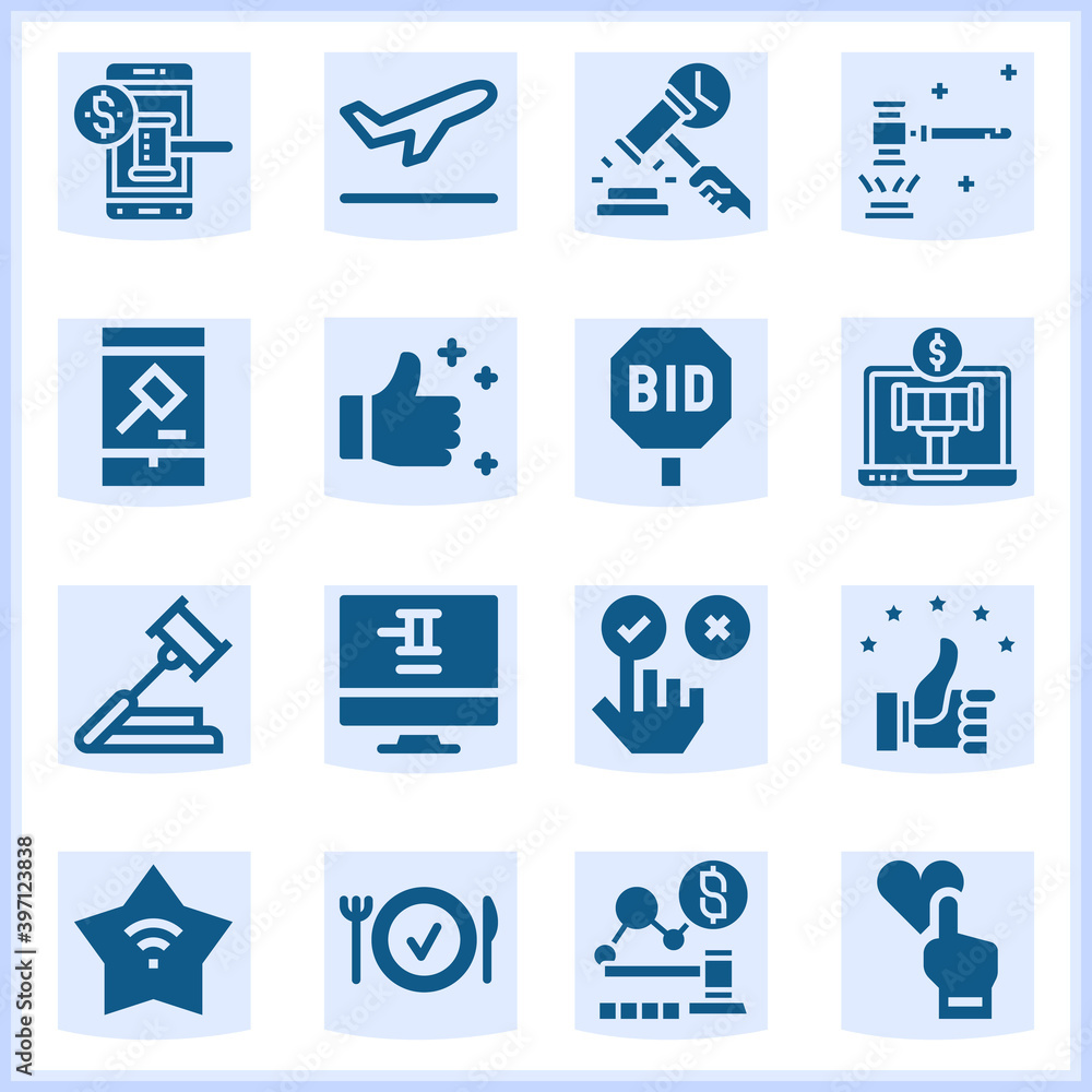 Farewell related simple set. 16 filled Farewell related simple set. 16 filled