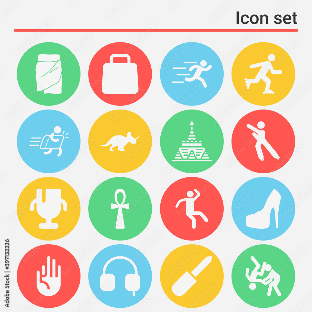 16 pack of pray filled web icons set 16 pack of pray filled web icons set