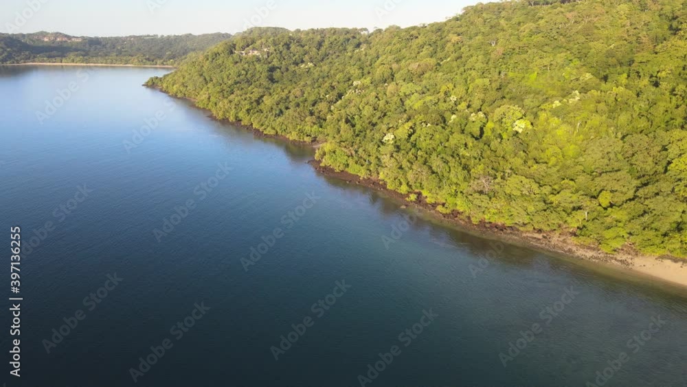 Aerial View of Peninsula Papagayo and Four Seasons Hotel in Costa Rica Aerial View of Peninsula Papagayo and Four Seasons Hotel in Costa Rica