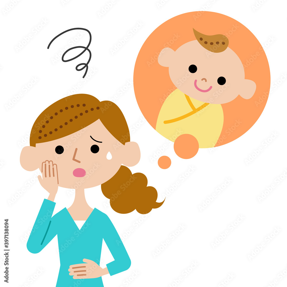 赤ちゃんが欲しいのに不妊で悩む女性
