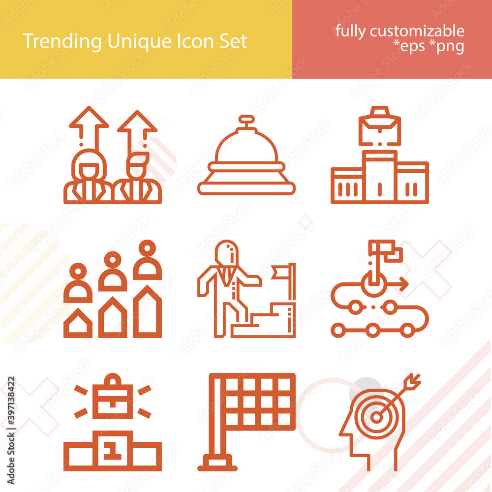 Simple set of professional life related lineal icons. Simple set of professional life related lineal icons.