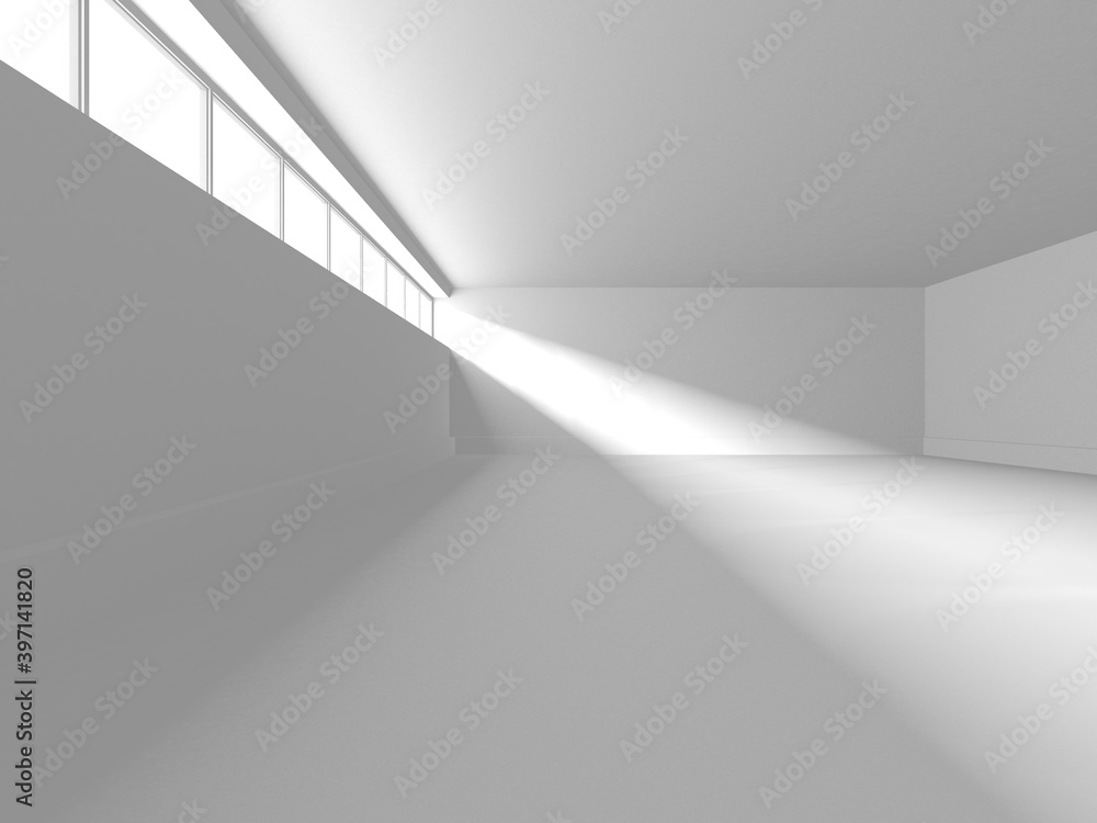 White Modern Background. Abstract Building Concept White Modern Background. Abstract Building Concept