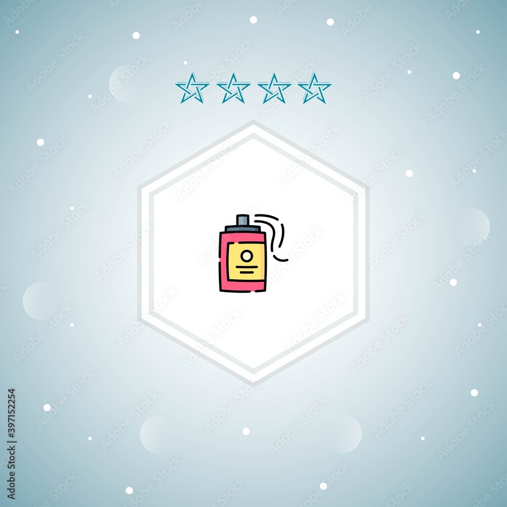 spray bottle vector icon moderns spray bottle vector icon moderns