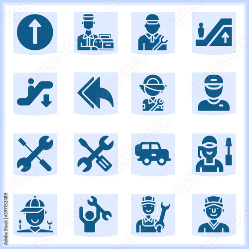 Entirely  related simple set. 16  filled
