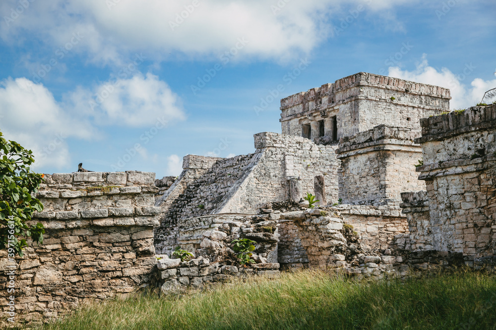 The ancient Mayan city on the Caribbean coast Tulum