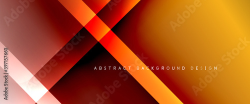 Fluid gradients with dynamic diagonal lines abstract background. Bright colors with dynamic light and shadow effects. Vector wallpaper or poster