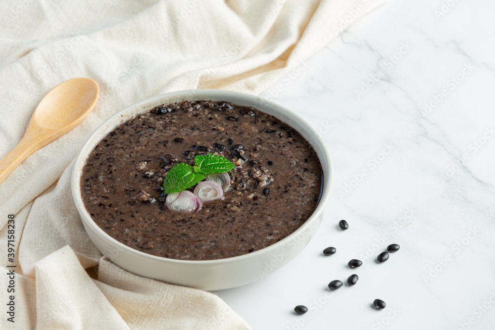 black bean sweet dessert dish black bean sweet dessert dish