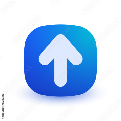 Arrow Upward - Button