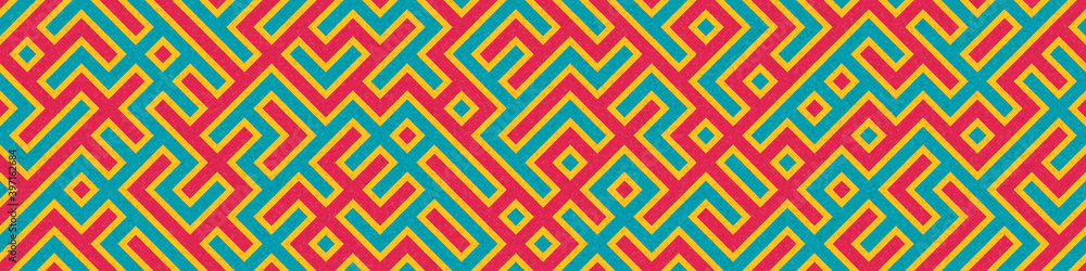 Abstract Geometric Pattern generative computational art illustration Abstract Geometric Pattern generative computational art illustration