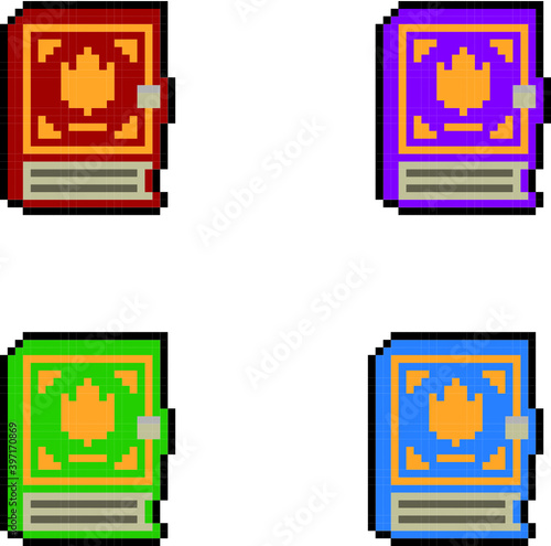 ドット絵・書物 Pixel Art / Book