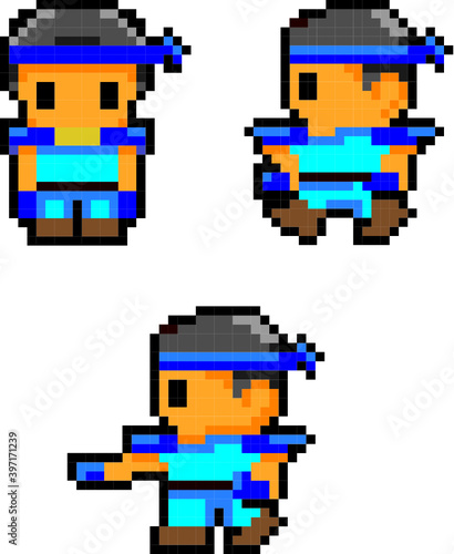 ドット絵・拳闘士 Pixel Art / Boxer