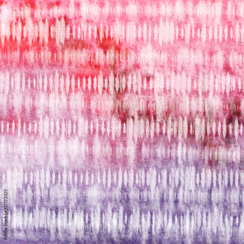 Fototapeta Naklejka Na Ścianę i Meble -  Tye Dye pink purple violet gradient white  background. watercolor paint background