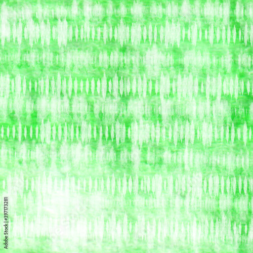 Fototapeta Naklejka Na Ścianę i Meble -  Tye Dye green gradient white  background. watercolor paint background