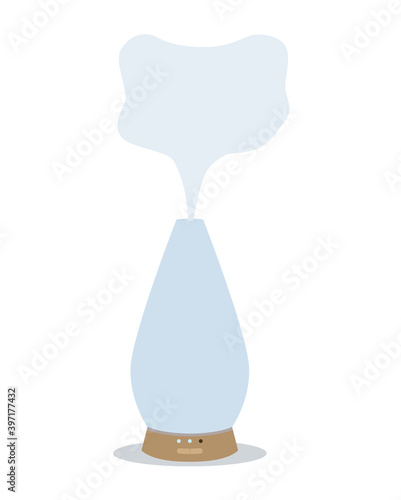 Humidifier air icon. Flat vector illustration