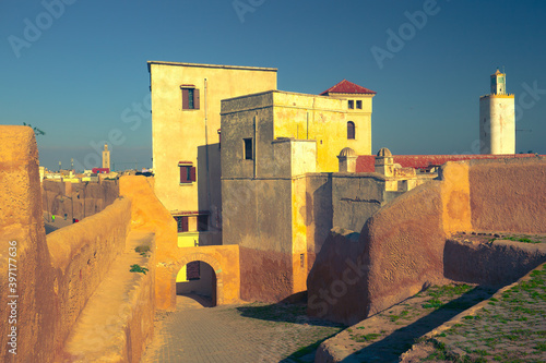 Ancient architecture of Fortress of Mazagan in El Jadida. Morocco photo