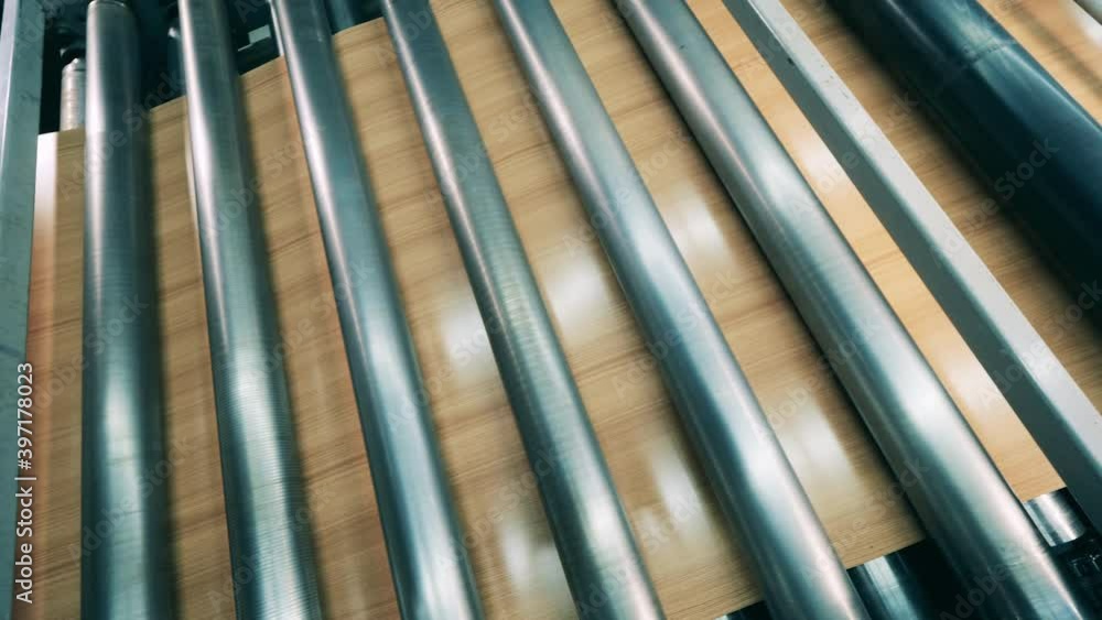 Metal cladding panels production at rolling mill Metal cladding panels production at rolling mill