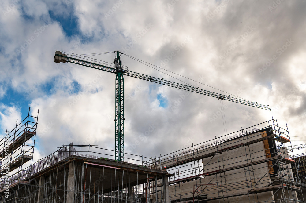 building under construction