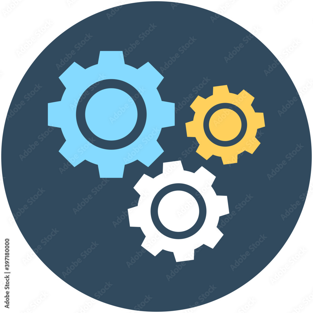 
Cogs Vector Icon
