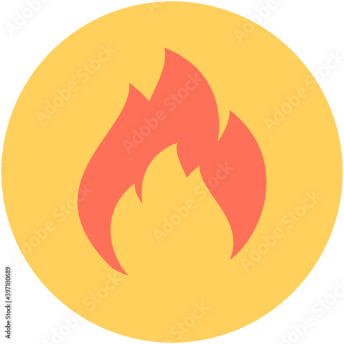 
Flame Vector Icon
