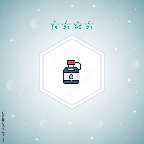     canteen vector icon modern