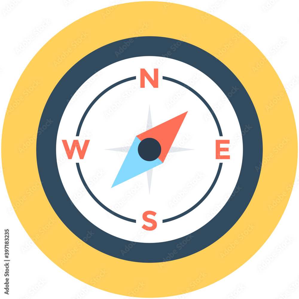 Compass Vector Icon
Compass Vector Icon