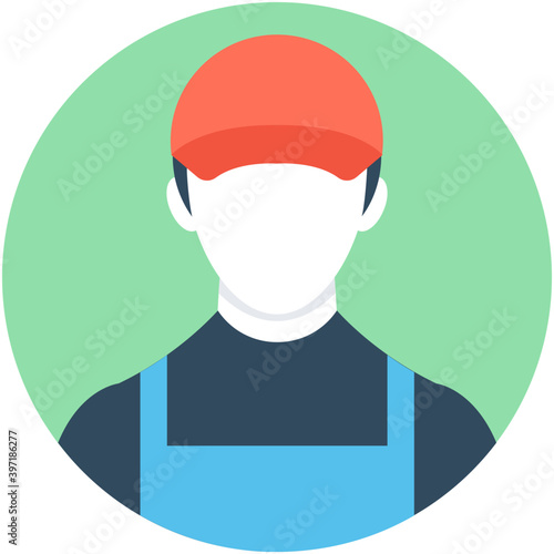 
Waiter Vector Icon
