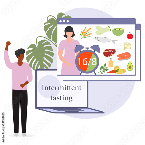 People Online Intermittent Fasting method Diet