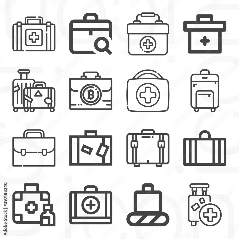 16 pack of carson lineal web icons set 16 pack of carson lineal web icons set