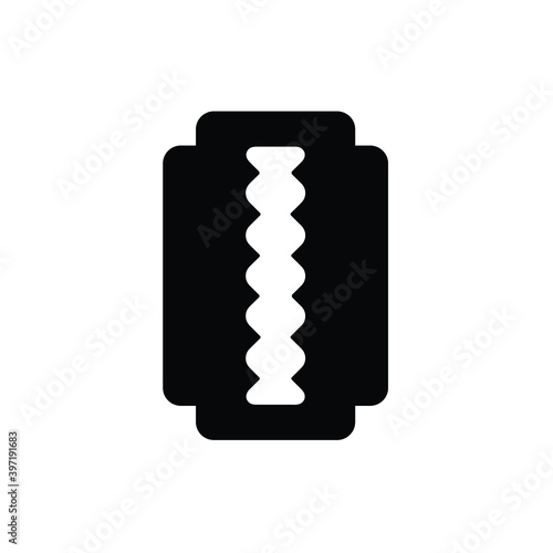 Razor blade icon vector