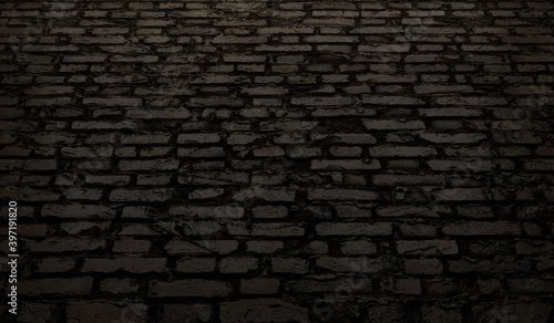 Dark brick floor Texture of old dark brick floor backgorund