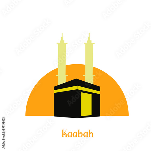 illustration of a kaabah