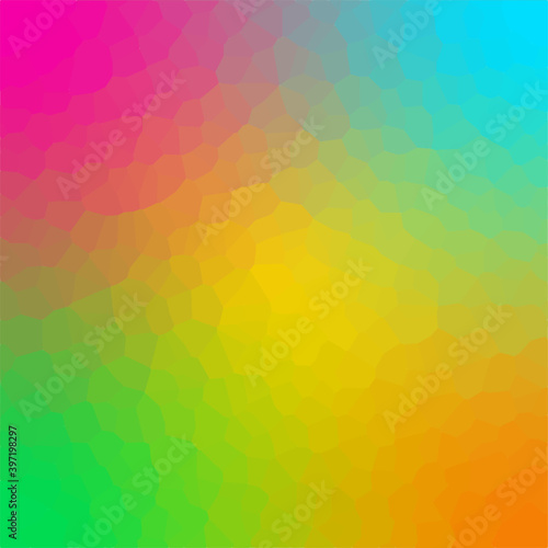 Wallpaper Mural Colorful gradient background. Colorful background. Crystal pattern wallpaper. Polygon background. Vector picture. Torontodigital.ca