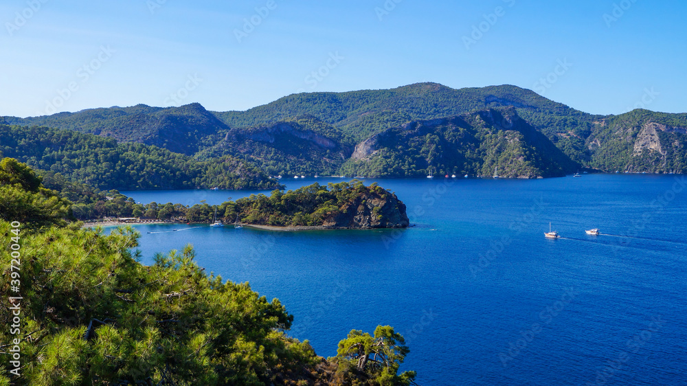 Morning Fethiye bay views Morning Fethiye bay views