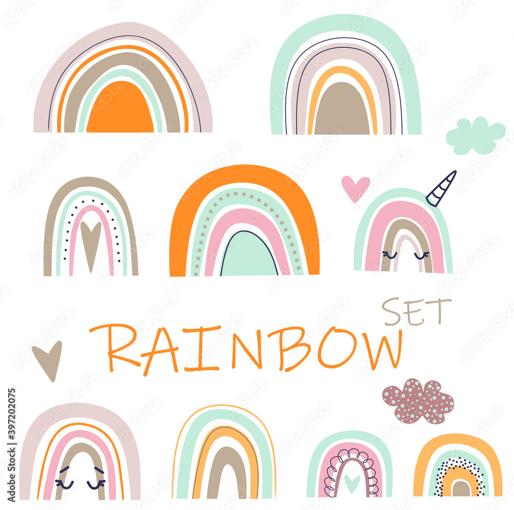 rainbow seamless pattern. vector rainbow pattern rainbow seamless pattern. vector rainbow pattern