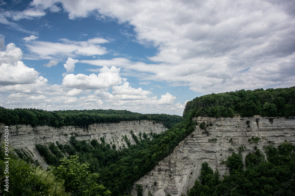 valley landscape with clouds valley landscape with clouds