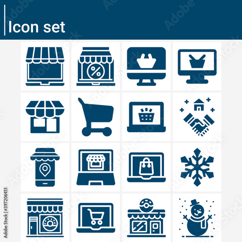 Simple set of betray related filled icons.