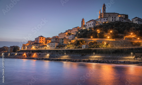 Cervo ligure sea view