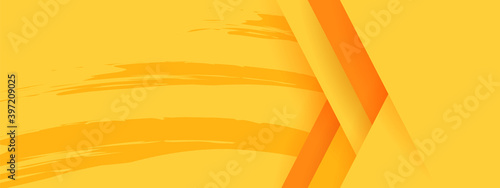Abstract background modern hipster futuristic graphic. Yellow background with stripes. Vector abstract background modern concept, bright poster, banner yellow texture background Vector illustration.