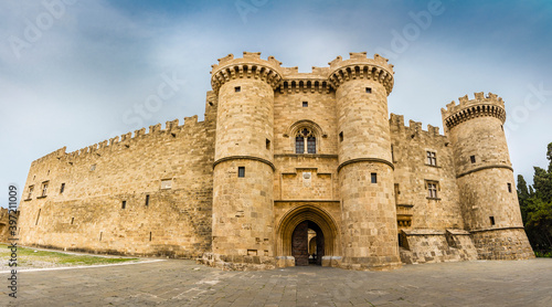 Fototapeta Naklejka Na Ścianę i Meble -  The Palace of the Grand Master of the Knights of Rhodes 