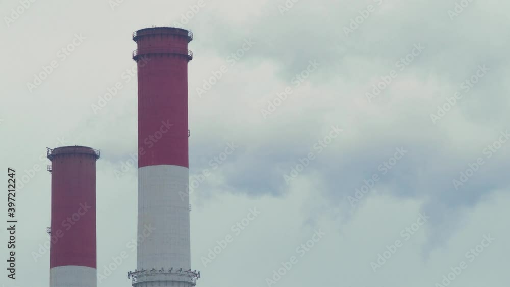 factory building smoke from chimney factory building smoke from chimney